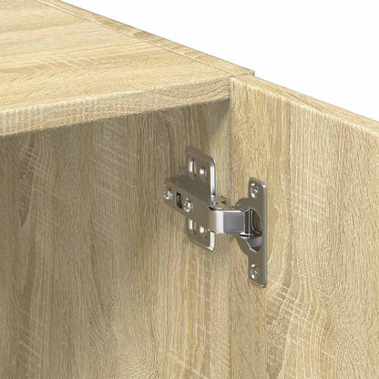 Slim Storage Cabinet Sonoma Oak 50x42.5x225 cm Engineered Wood