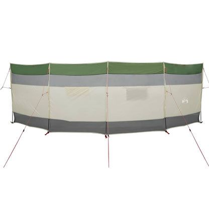 Camping Windbreak Green 510x153 cm Waterproof