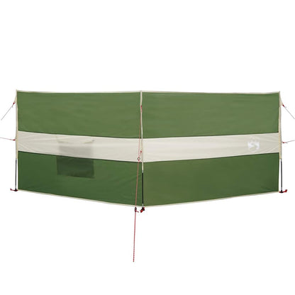 Camping Windbreak Green 344x120 cm Waterproof