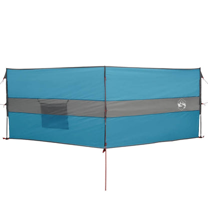 Camping Windbreak Blue 344x120 cm Waterproof