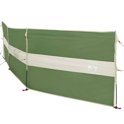 Camping Windbreak Green 490x123 cm Waterproof
