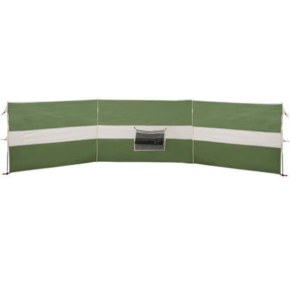 Camping Windbreak Green 490x123 cm Waterproof