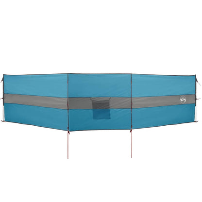 Camping Windbreak Blue 490x123 cm Waterproof