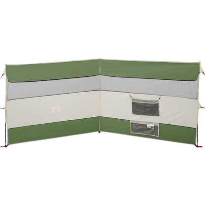 Camping Windbreak Green 340x130 cm Waterproof