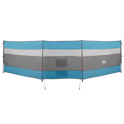 Camping Windbreak Blue 508x130 cm Waterproof
