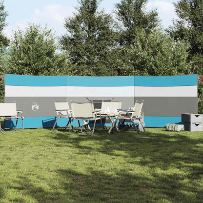 Camping Windbreak Blue 508x130 cm Waterproof