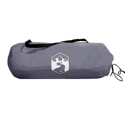 Camping Windbreak Grey and Orange 508x130 cm Waterproof