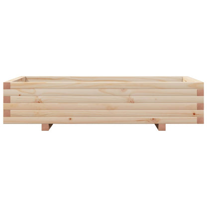 Garden Planter 110x60x26.5 cm Solid Wood Pine