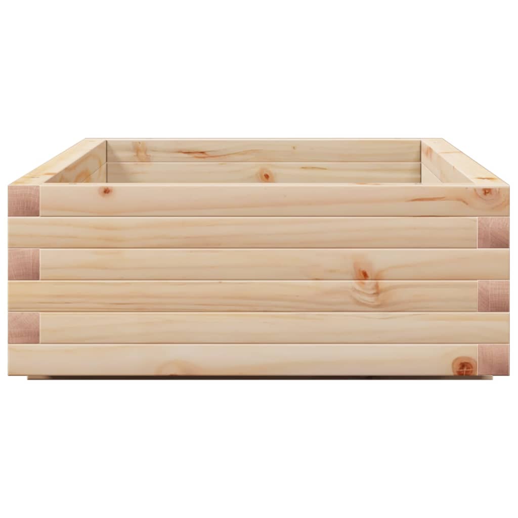 Garden Planter 110x60x26.5 cm Solid Wood Pine
