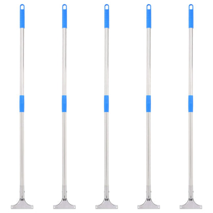 Floor Squeegee Handles 5 pcs 119.5 cm Steel and Plastic