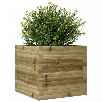 Garden Planter 50x50x46 cm Impregnated Wood Pine