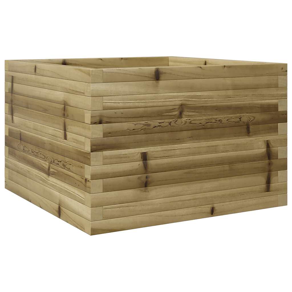 Garden Planter 70x70x46 cm Impregnated Wood Pine