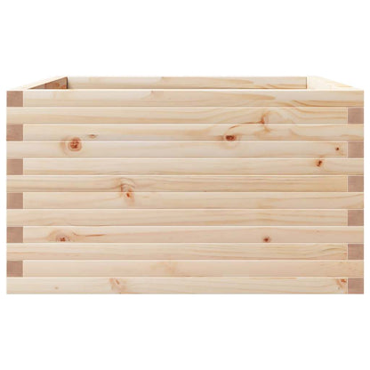 Garden Planter 80x80x46 cm Solid Wood Pine