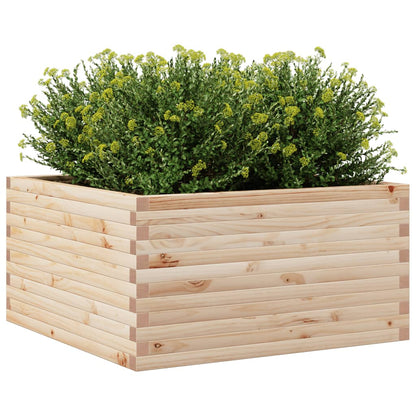 Garden Planter 90x90x46 cm Solid Wood Pine