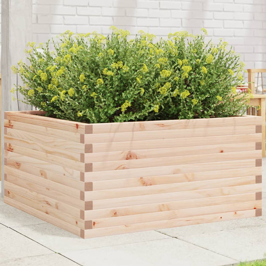 Garden Planter 90x90x46 cm Solid Wood Pine