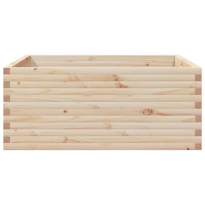 Garden Planter 110x110x46 cm Solid Wood Pine