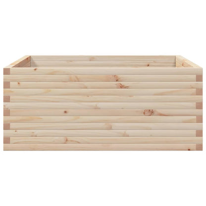 Garden Planter 110x110x46 cm Solid Wood Pine