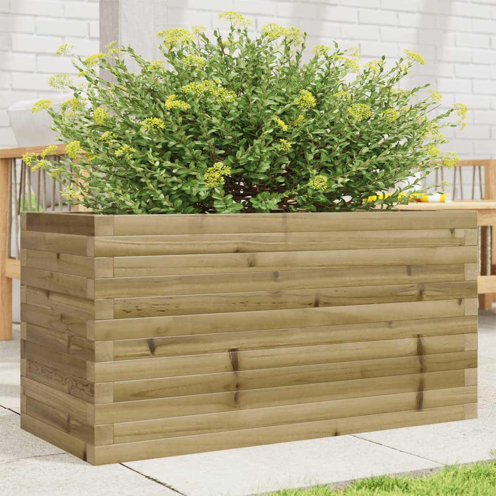 Garden Planter 90x40x46 cm Impregnated Wood Pine