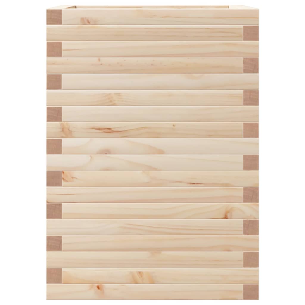 Garden Planter 50x50x68.5 cm Solid Wood Pine