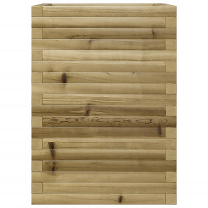 Garden Planter 50x50x68.5 cm Impregnated Wood Pine