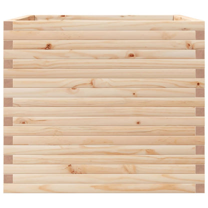 Garden Planter 80x80x68.5 cm Solid Wood Pine