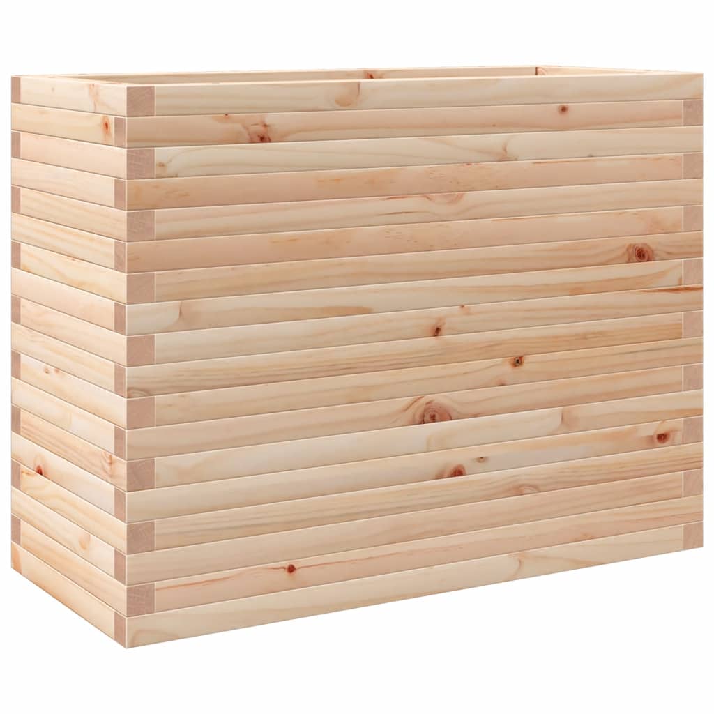 Garden Planter 90x40x68.5 cm Solid Wood Pine