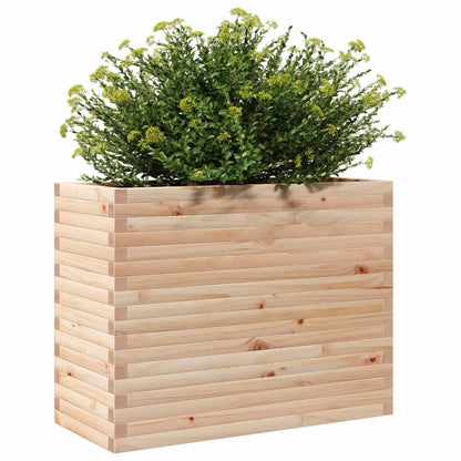Garden Planter 90x40x68.5 cm Solid Wood Pine