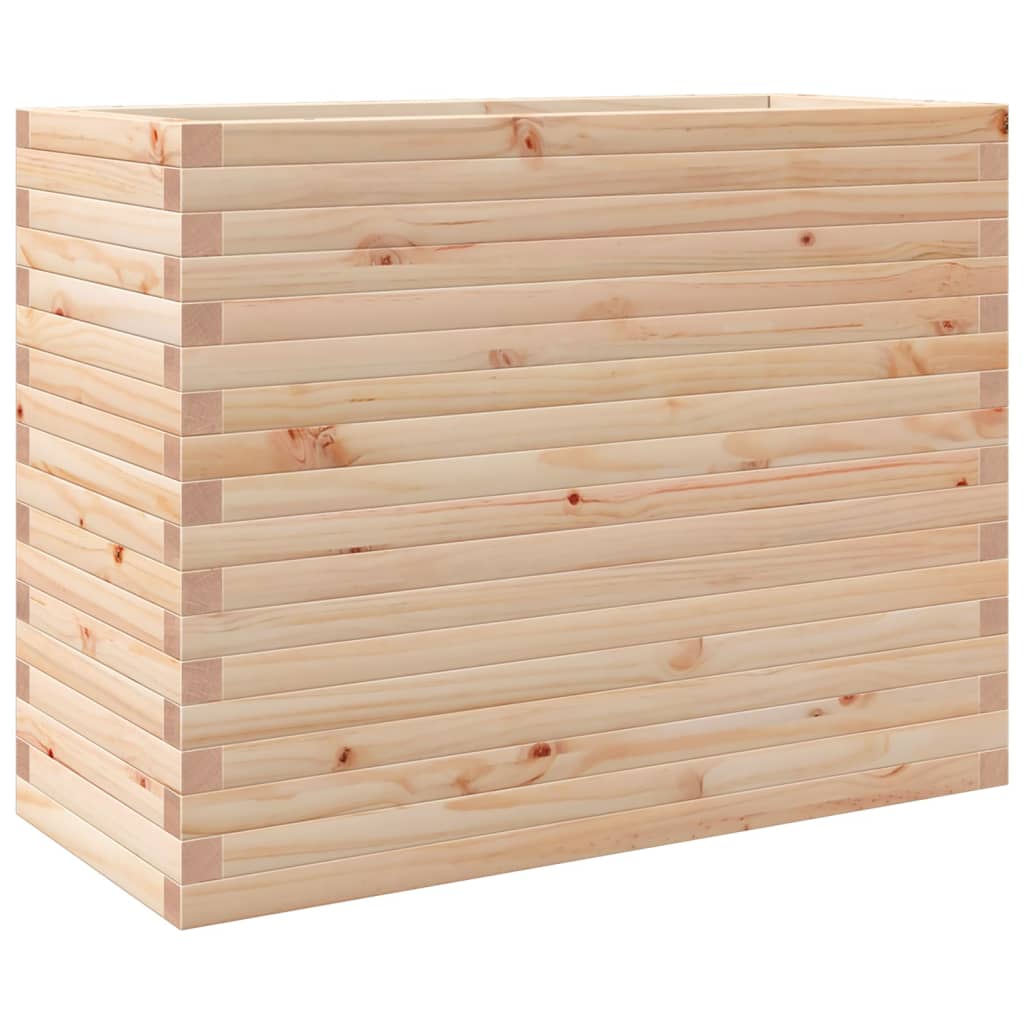 Garden Planter 90x40x68.5 cm Solid Wood Pine