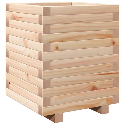 Garden Planter 40x40x49.5 cm Solid Wood Pine