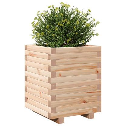 Garden Planter 40x40x49.5 cm Solid Wood Pine