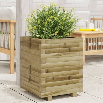 Garden Planter 40x40x49.5 cm Impregnated Wood Pine