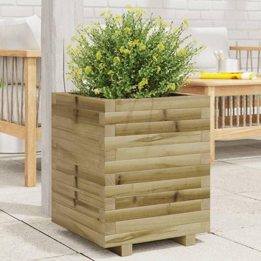 Garden Planter 40x40x49.5 cm Impregnated Wood Pine