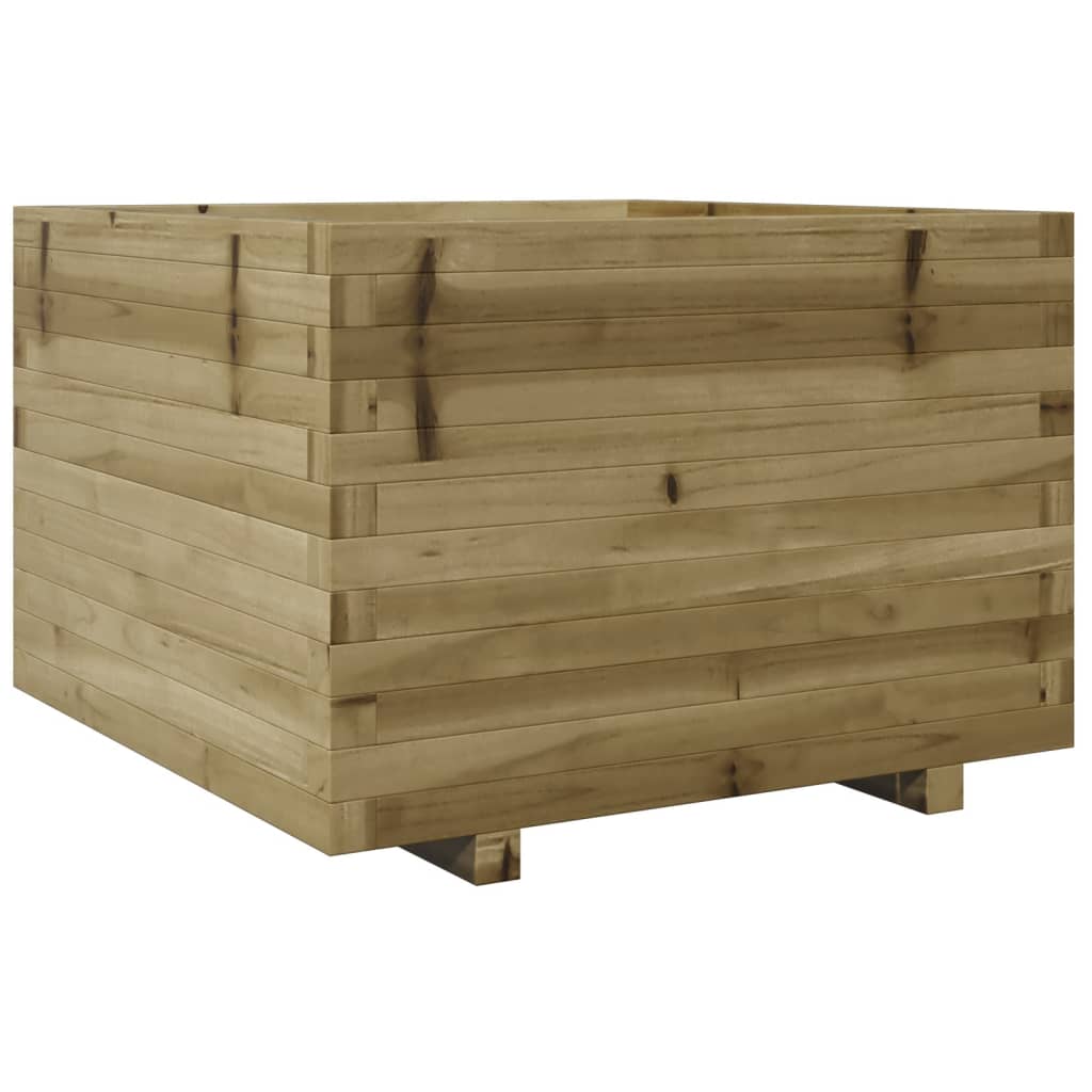 Garden Planter 70x70x49.5 cm Impregnated Wood Pine