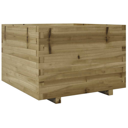 Garden Planter 70x70x49.5 cm Impregnated Wood Pine
