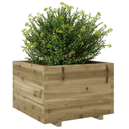 Garden Planter 70x70x49.5 cm Impregnated Wood Pine