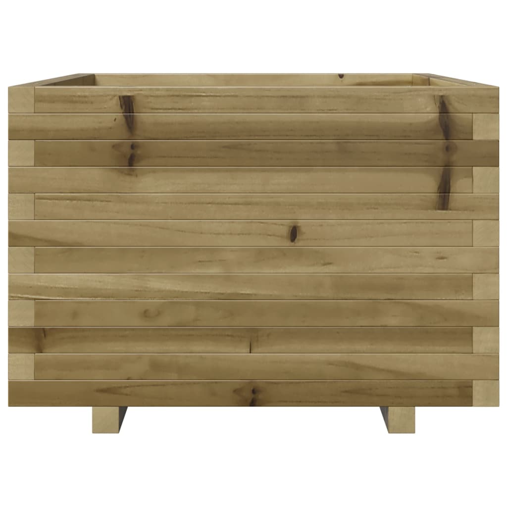 Garden Planter 70x70x49.5 cm Impregnated Wood Pine