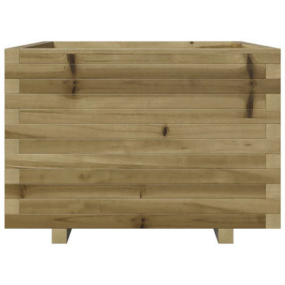 Garden Planter 70x70x49.5 cm Impregnated Wood Pine