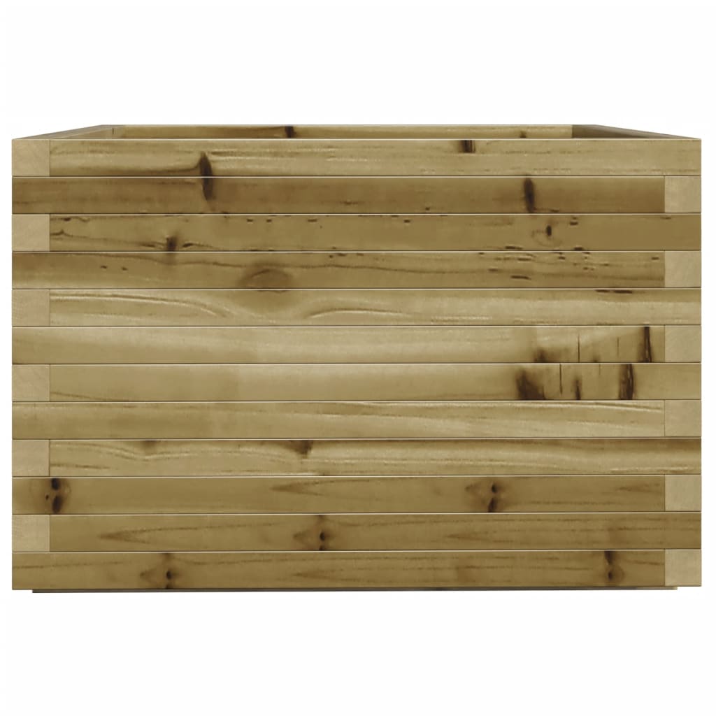 Garden Planter 70x70x49.5 cm Impregnated Wood Pine