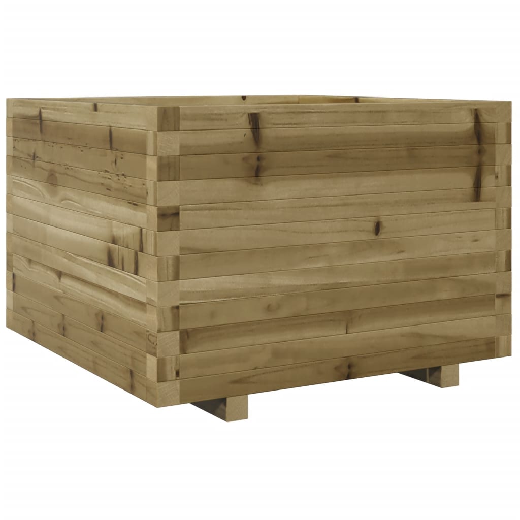 Garden Planter 70x70x49.5 cm Impregnated Wood Pine