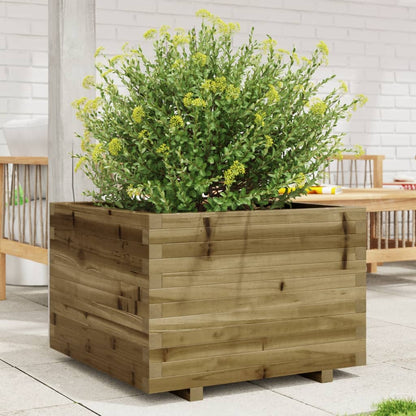 Garden Planter 70x70x49.5 cm Impregnated Wood Pine