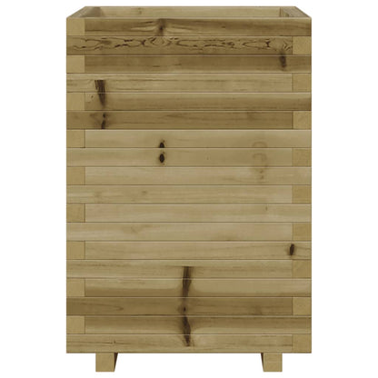 Garden Planter 50x50x72.5 cm Impregnated Wood Pine