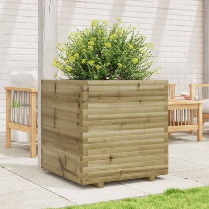 Garden Planter 70x70x72 cm Impregnated Wood Pine