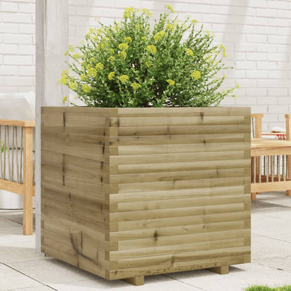 Garden Planter 70x70x72 cm Impregnated Wood Pine