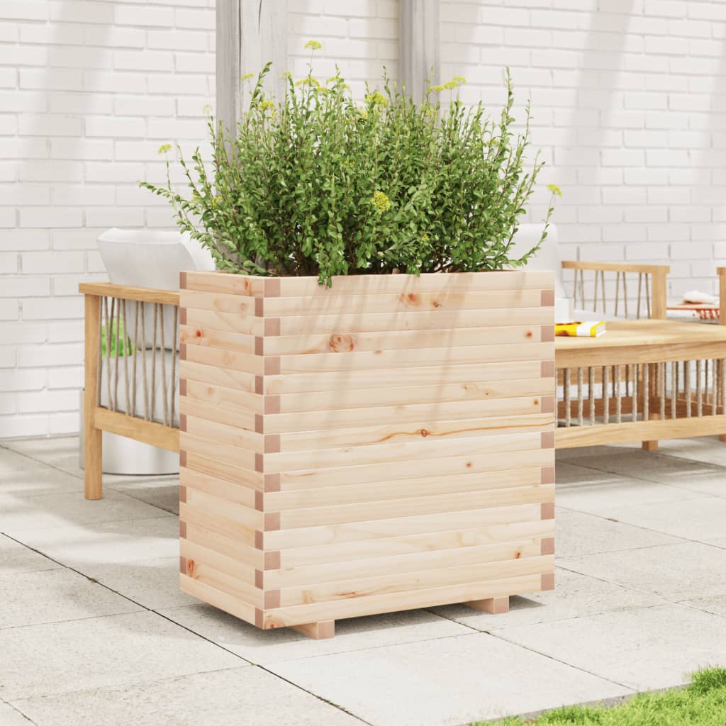Garden Planter 70x40x72 cm Solid Wood Pine