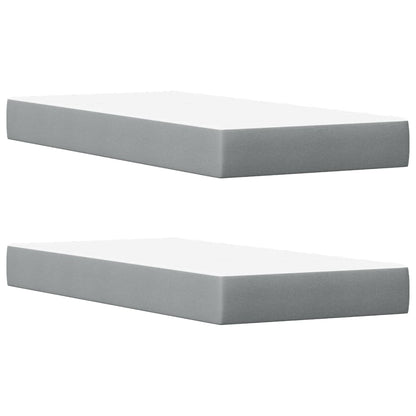 Bed with Mattress Wax Brown 200x200 cm Solid Wood Pine