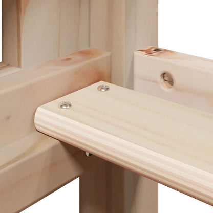 Bunk Bed without Mattress 80x200 cm Solid Wood Pine