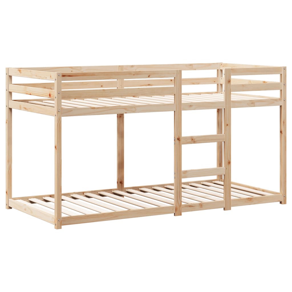 Bunk Bed without Mattress 80x200 cm Solid Wood Pine