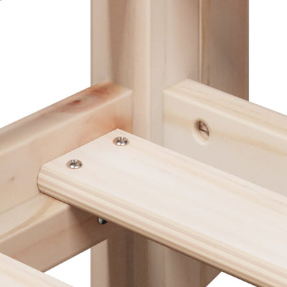 Bunk Bed without Mattress 80x200 cm Solid Wood Pine