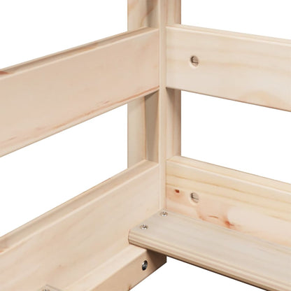 Bunk Bed without Mattress 80x200 cm Solid Wood Pine