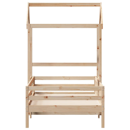 Bed Frame with Roof without Mattress 80x200 cm
